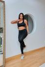 Conjunto 3 D calça e top preto