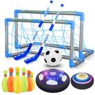 Conjunto 3 em 1 de Boliche, Hóquei e Futebol Hover HopeRock para Crianças