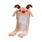 Conjunto 3 Em 1 De Gorro, Cachecol E Luvas De Pelúcia Super Macio E Quente De Capivara Para Meninos