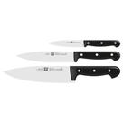 Conjunto 3 facas zwilling twin chef 2 101620cm em aço inox black matte 2349300060 Conjunto 3 facas zwilling twin chef 2 101620cm em aço inox black matte 2349300060