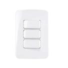 Conjunto 3 Interruptor Simples 4x2 10A B3 MarGirius Conjunto 3 Interruptor Simples 4x2 10A B3 MarGirius