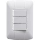 Conjunto 3 Interruptor Simples 6A/250V Aria Tramontina