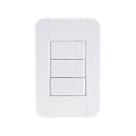 Conjunto 3 Interruptores Simples - 10 a / 250 V Branco - Tramontina