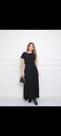 Conjunto 3 Maria sai e blusa preto