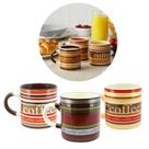 Conjunto 3 Mini Canecas Cerâmica Decorada Caboclo para Café 110ml - Tuut