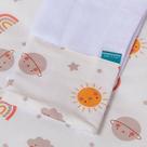 Conjunto 3 Paninhos Fraldinha de Boca Bebê Sunshine Conjunto 3 Paninhos Fraldinha de Boca Bebê Sunshine