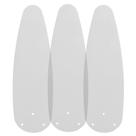 Conjunto 3 Pás Ventilador de Teto Ventisol Wind Transparente Hélice Acrílico Original