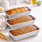 Conjunto 3 Peças De Formas Para Pães Bolos Tortas Empadas