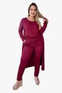 Conjunto 3 Peças Inverno/outono Casaco, Blusa E Calça Cd 02