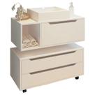 Conjunto 3 Peças Para Banheiro BN3600X43X44 Branco Tecno Mobili Conjunto 3 Peças Para Banheiro BN3600X43X44 Branco Tecno Mobili