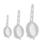 Conjunto 3 Peneiras Branco 8/13/17cm Casual Home