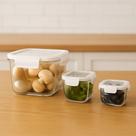 Conjunto 3 Pote Hermético Quadrado Alimentos Plástico Cozinha Guarda Mantimentos Vasilha Conserva
