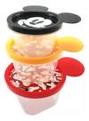 Conjunto 3 Potes Conect Mickey Plasútil