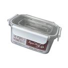 Conjunto 3 Potes Herméticos Retangulares Ideal para Armazenar Alimentos com Vedação Segura Organização da Cozinha e Conservação Prolongada Conjunto 3 Potes Herméticos Retangulares Ideal para Armazenar Alimentos com Vedação Segura Organização da Cozinha e Conservação Prolongada