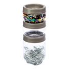 Conjunto 3 Potes Organizadores Gire e Trave - Plasútil Conjunto 3 Potes Organizadores Gire e Trave - Plasútil