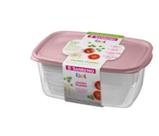 Conjunto 3 Potes Sanremo Vasilhas de plástico com Tampa 1,400 Litros Conjunto 3 Potes Sanremo Vasilhas de plástico com Tampa 1,400 Litros