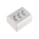 Conjunto 3 Tomadas 10A Linha Lizflex Tramontina - Kit Elétrico Residencial Conjunto 3 Tomadas 10A Linha Lizflex Tramontina - Kit Elétrico Residencial