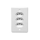 Conjunto 3 Tomadas 3p 20a Stylus Ilumi - Kit Elétrico Residencial Conjunto 3 Tomadas 3p 20a Stylus Ilumi - Kit Elétrico Residencial