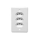 Conjunto 3 Tomadas 3P 20A Stylus Ilumi - Kit Elétrico Residencial Conjunto 3 Tomadas 3P 20A Stylus Ilumi - Kit Elétrico Residencial