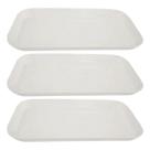 Conjunto 3 Travessas De Melamina Branca 31x16cm Jogo De Pratos Retangulares Para Petiscos Bandejas De Melamina 3 Peças Bestfer Conjunto 3 Travessas De Melamina Branca 31x16cm Jogo De Pratos Retangulares Para Petiscos Bandejas De Melamina 3 Peças Bestfer