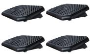 Conjunto 4 Apoios Ergonômicos Para os Pés - Suporta Até 100 Kg - Preto 850 ACRINIL