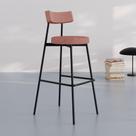 Conjunto 4 Banquetas Altas Stout Corriente Est.Preta