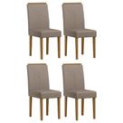 Conjunto 4 Cadeiras Amanda - New Ceval Conjunto 4 Cadeiras Amanda - New Ceval