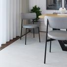 Conjunto 4 Cadeiras de Jantar Kytta com Estrutura Preta