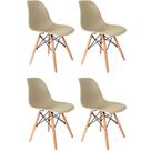 Conjunto 4 Cadeiras Eames Eiffel Dkr Movescan Conjunto 4 Cadeiras Eames Eiffel Dkr Movescan