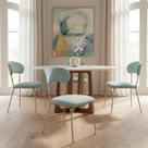 Conjunto 4 cadeiras jantar moderna design lançamento