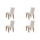 Conjunto 4 Cadeiras Madeira Sofia Conjunto 4 Cadeiras Madeira Sofia