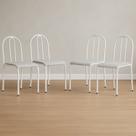 Conjunto 4 Cadeiras para Cozinha e Sala de Jantar