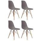 Conjunto 4 Cadeiras para Sala de Jantar Eames Eiffel Dkr