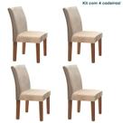 Conjunto 4 Cadeiras para Sala de Jantar Espanha Conjunto 4 Cadeiras para Sala de Jantar Espanha