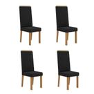 Conjunto 4 Cadeiras para Sala de Jantar Nice Espaldar