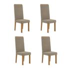 Conjunto 4 Cadeiras para Sala de Jantar Nice Espaldar