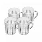 Conjunto 4 Canecas de Vidro Bangkok 230ml 20748 - Wolff