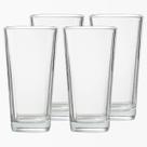 Conjunto 4 Copos Vidro 260ml Transparente Venice Base Forte