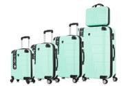 Conjunto 4 Malas De Viagem Antifurto Pp, P, M E G Frasqueira