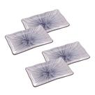 Conjunto 4 Peças Prato Sushi Koji Wolff Porcelana