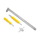 Conjunto 4 peças saca válvulas de pneus VONDER Conjunto 4 peças saca válvulas de pneus VONDER