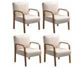 Conjunto 4 Poltronas Decorativa Anita Kit Cadeiras Sala Recepção Conjunto 4 Poltronas Decorativa Anita Kit Cadeiras Sala Recepção