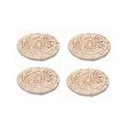Conjunto 4 Porta Copos de Fibra Natural Braid