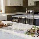 Conjunto 4 Potes de Vidro Borossilicato com Tampa Hermética Mantimentos Cozinha