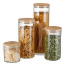 Conjunto 4 Potes Herméticos tampa Bambu Electrolux Original