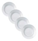 Conjunto 4 Pratos Opaline Menu Fundos 23cm Duralex Nadir Conjunto 4 Pratos Opaline Menu Fundos 23cm Duralex Nadir
