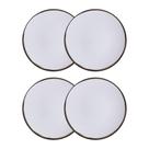 Conjunto 4 Pratos Rasos 25cm Canyon Porcelana Tramontina Conjunto 4 Pratos Rasos 25cm Canyon Porcelana Tramontina