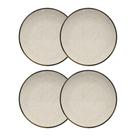 Conjunto 4 Pratos Rasos 26cm Brisa Cerâmica Oxford