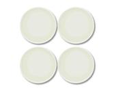 Conjunto 4 Pratos Salada 22,5 cm Elo Creme Oxford
