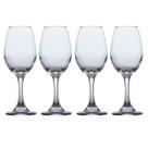 Conjunto 4 Taças de Vidro 365ml ÁGUA E VINHO